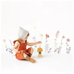 Best MIMI'lou Sticker easy Fleurs des champs Multicolore