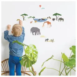 Hot MIMI'lou Sticker easy Safari Multicolore