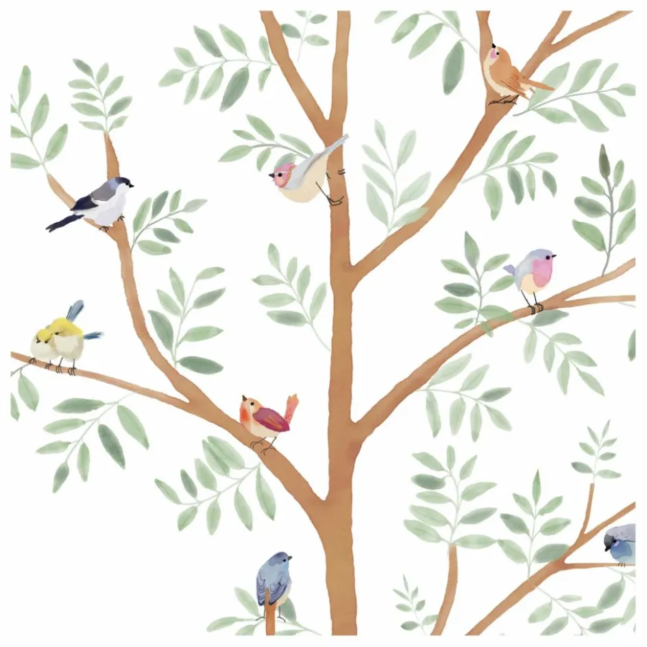 Enfant MIMI'lou Déco Murale Enfant*Sticker Géant Arbre de Printemps