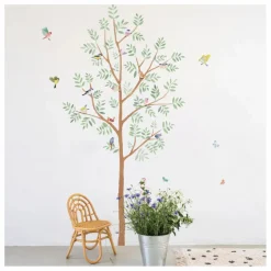 Enfant MIMI'lou Déco Murale Enfant*Sticker Géant Arbre de Printemps
