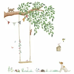 MIMI'lou Sticker géant Balançoire|Enfant Déco Murale Enfant