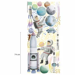 Enfant MIMI'lou Décoration Murale|Déco Murale Enfant*Sticker géant Espace