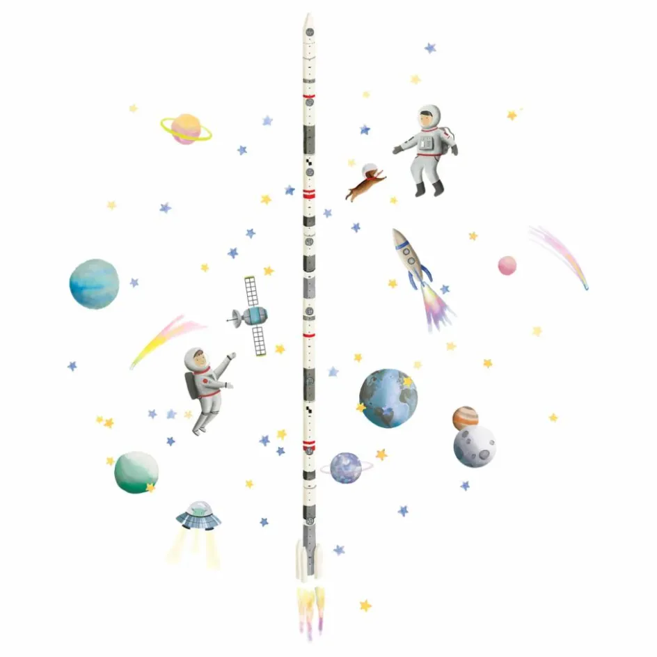 Enfant MIMI'lou Décoration Murale|Déco Murale Enfant*Sticker toise Espace