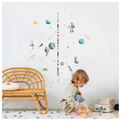 Enfant MIMI'lou Décoration Murale|Déco Murale Enfant*Sticker toise Espace