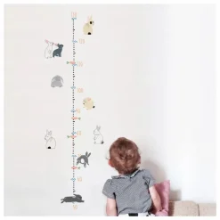 Online MIMI'lou Sticker toise Lapin multilingue Gris