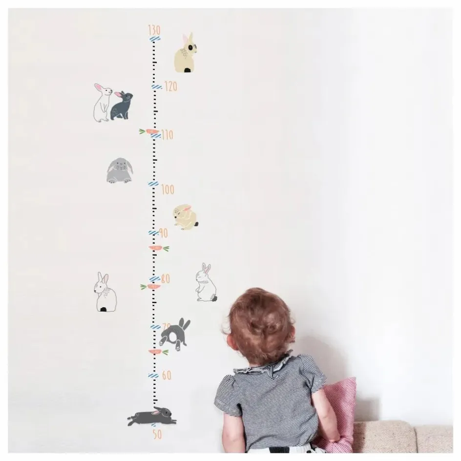 Online MIMI'lou Sticker toise Lapin multilingue Gris