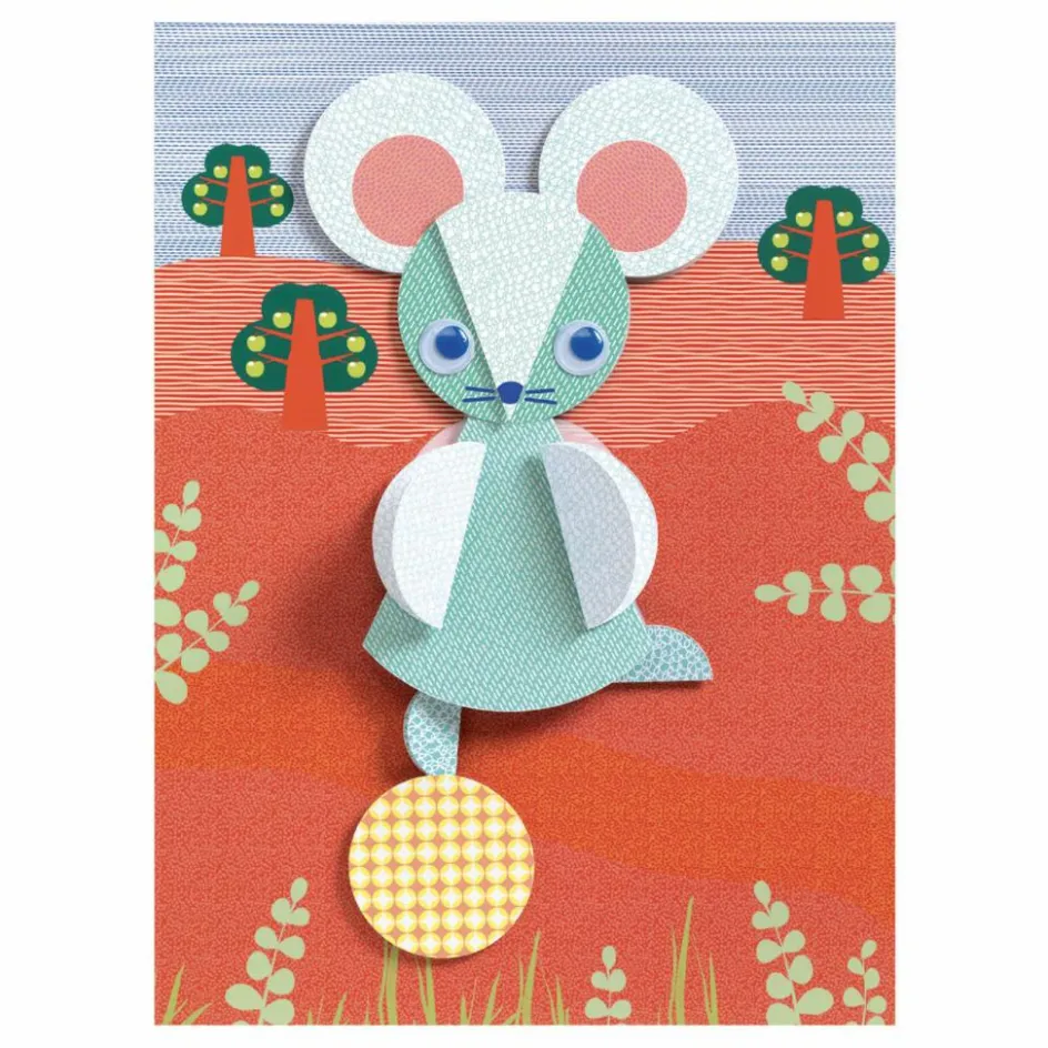Discount Djeco Stickers des petits Ronds et ronds Multicolore