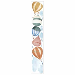 MIMI'lou Stickers easy Montgolfiere Aquarelle|Enfant Déco Murale Enfant