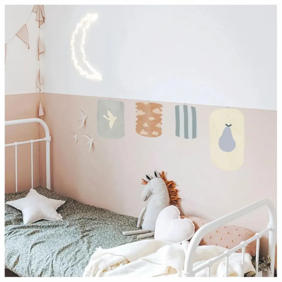 Enfant MIMI'lou Décoration Murale|Déco Murale Enfant*Stickers Lampions |