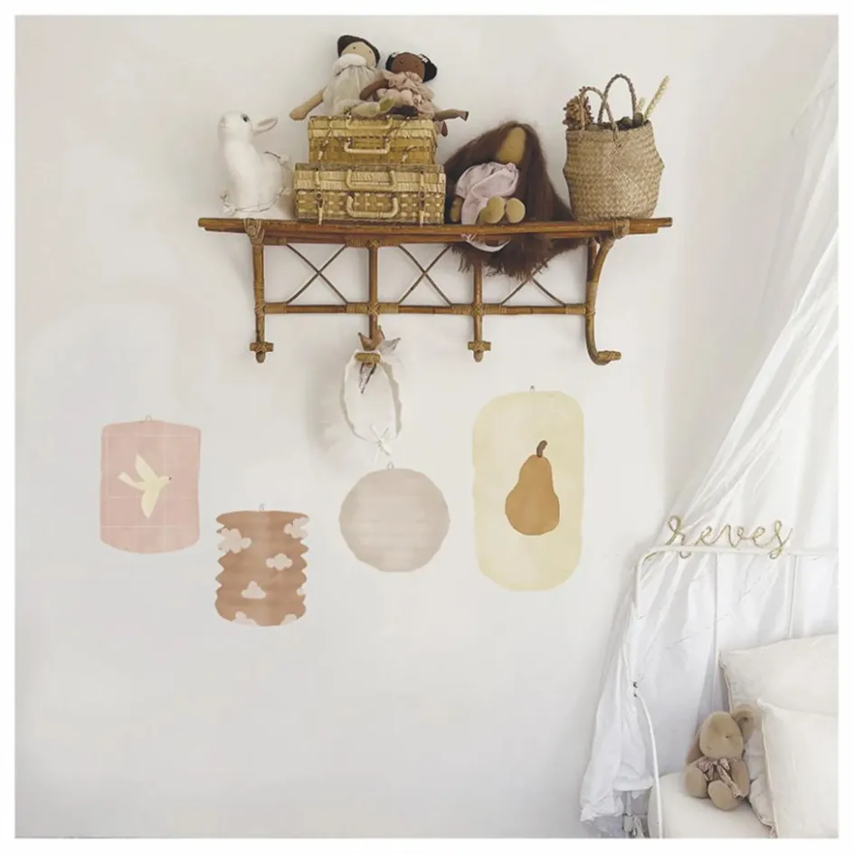 New MIMI'lou Stickers Lampions | Crème