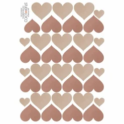 New Stickers muraux Cœurs Enfant Décoration Murale|Déco Murale Enfant