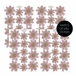 Studio Loco Stickers muraux Floral | Lilas tLilas