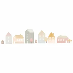 MIMI'lou Stickers Petites Maisons|Enfant Décoration Murale|Déco Murale Enfant
