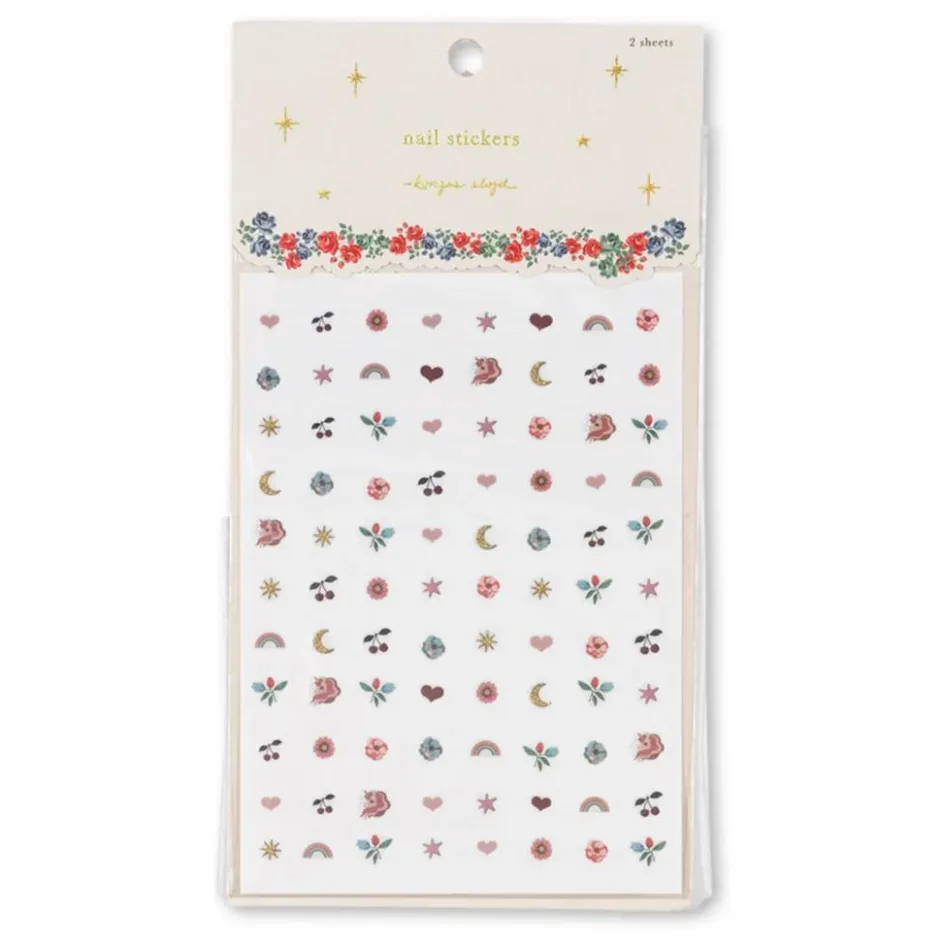 Konges Sløjd Stickers pour ongles|Enfant Maquillage Enfant|Accessoires