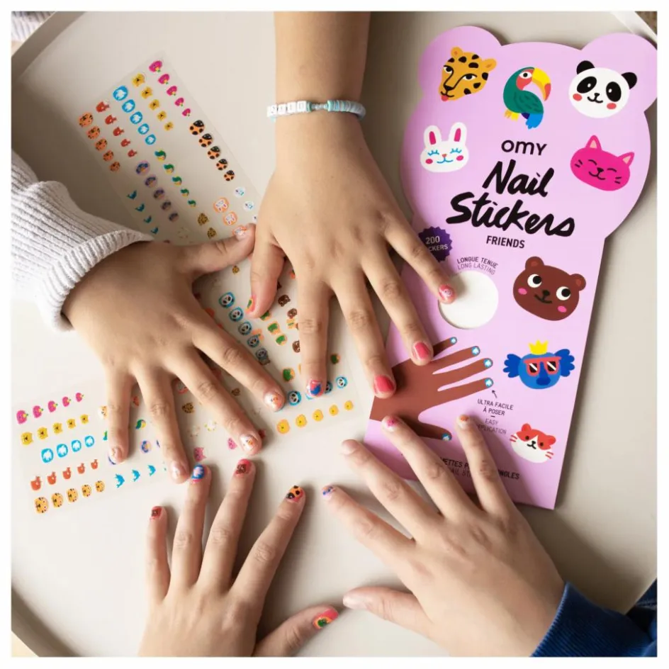 Enfant Omy Maquillage Enfant|Accessoires*Stickers pour ongles - Friends