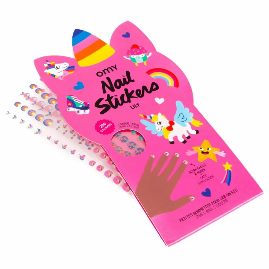 Best Omy Stickers pour ongles - Lily | Rose