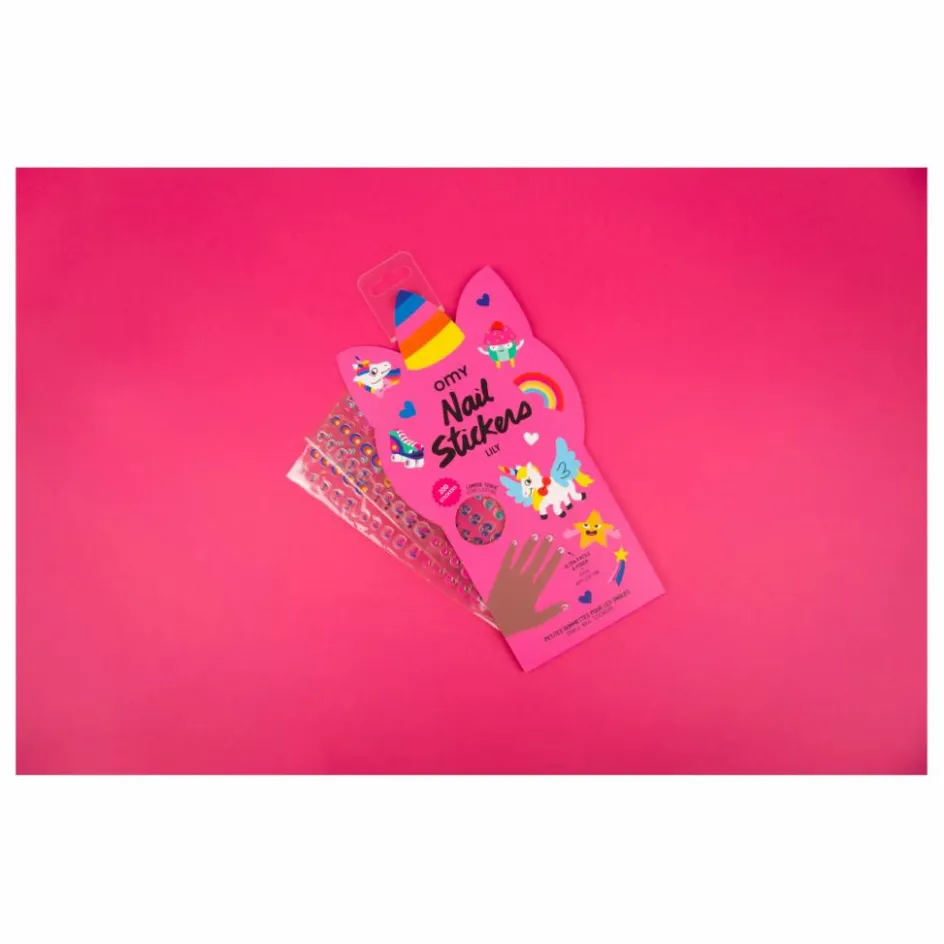 Best Omy Stickers pour ongles - Lily | Rose