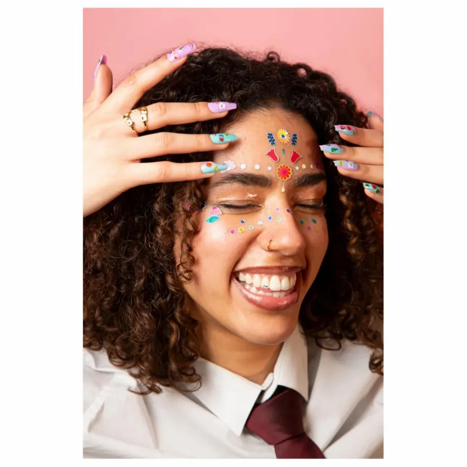 Online Stickers pour visage Flower Enfant Soins Du Corps|Soins Du Corps