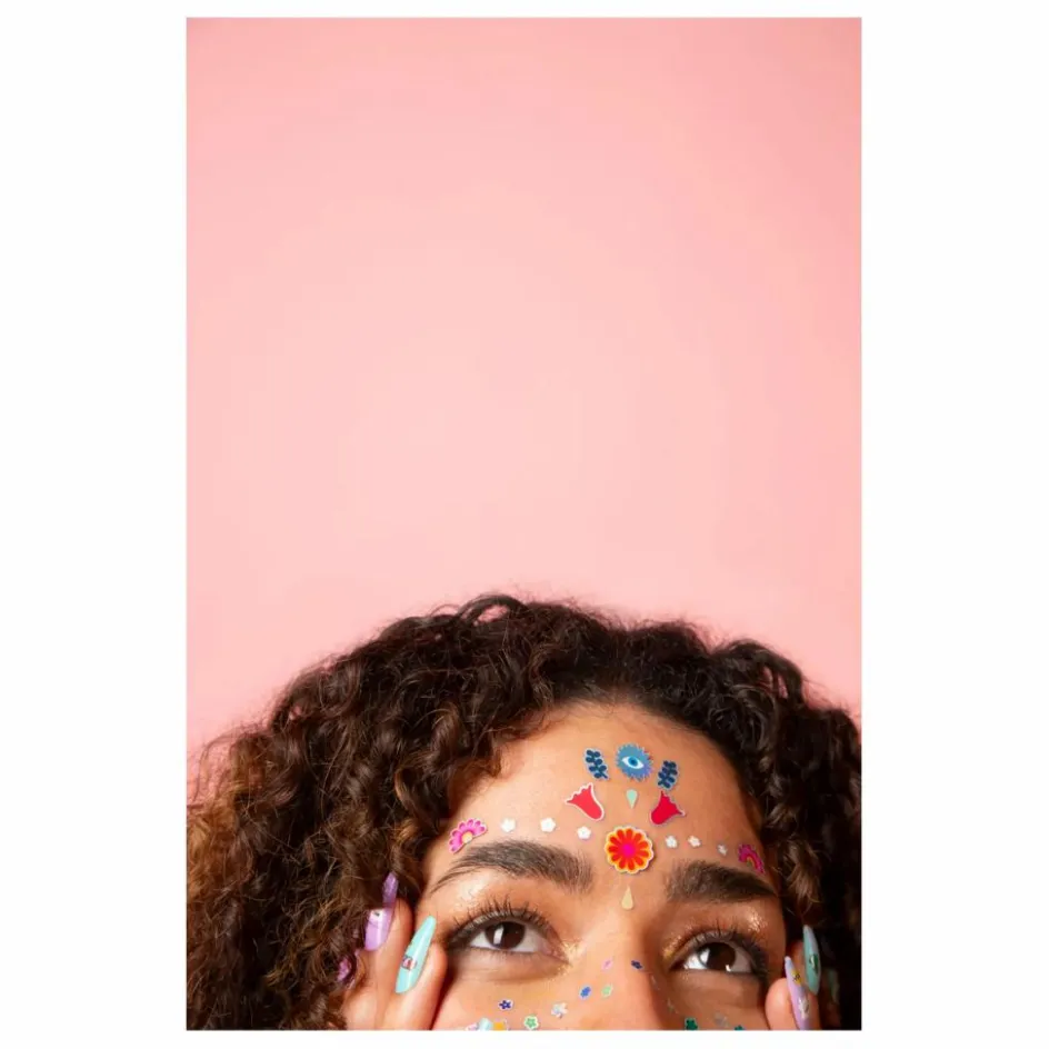 Online Stickers pour visage Flower Enfant Soins Du Corps|Soins Du Corps