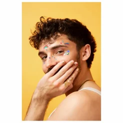 Sale Omy Stickers pour visage Kawai Multicolore
