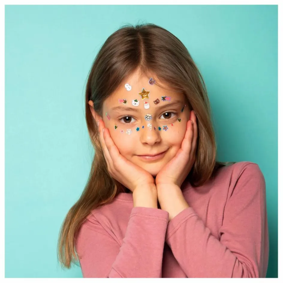 New Omy Stickers pour visage Magic Tree Multicolore