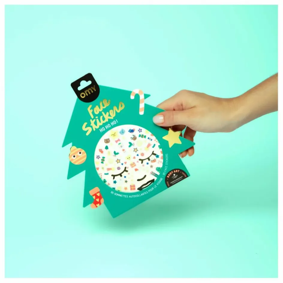 New Omy Stickers pour visage Magic Tree Multicolore