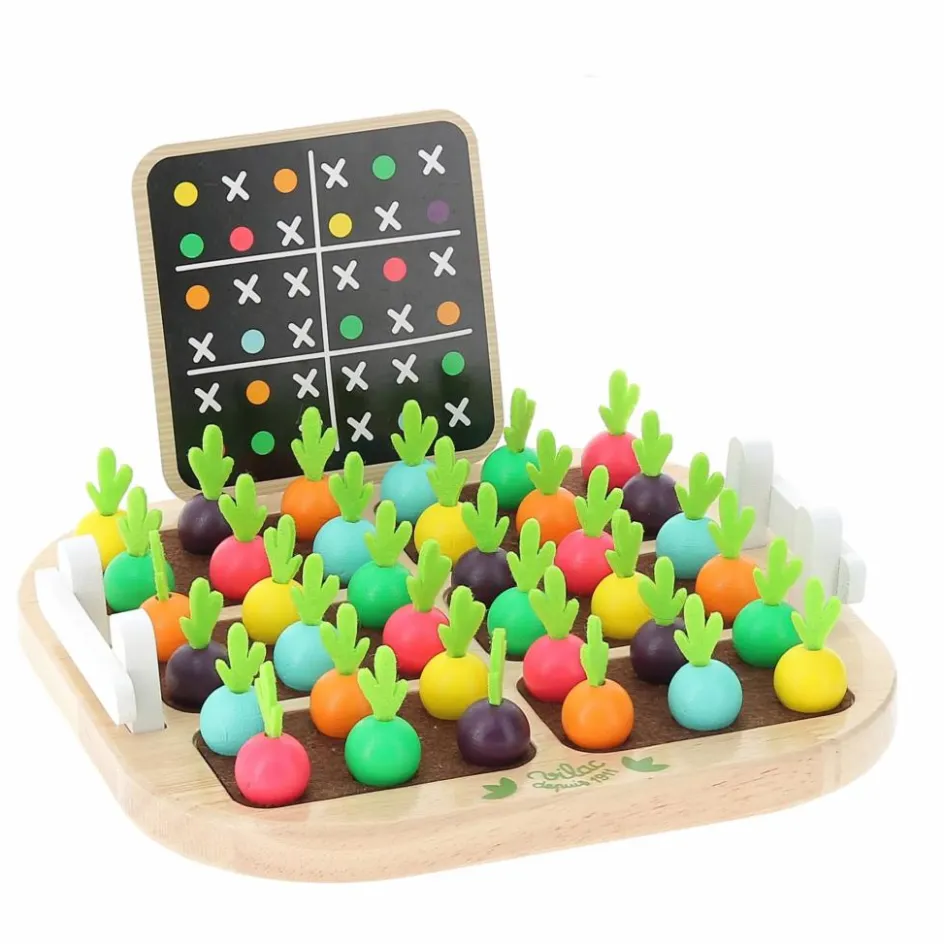 Vilac Sudoku des légumes| Jeux De Société|Jeux Éducatifs