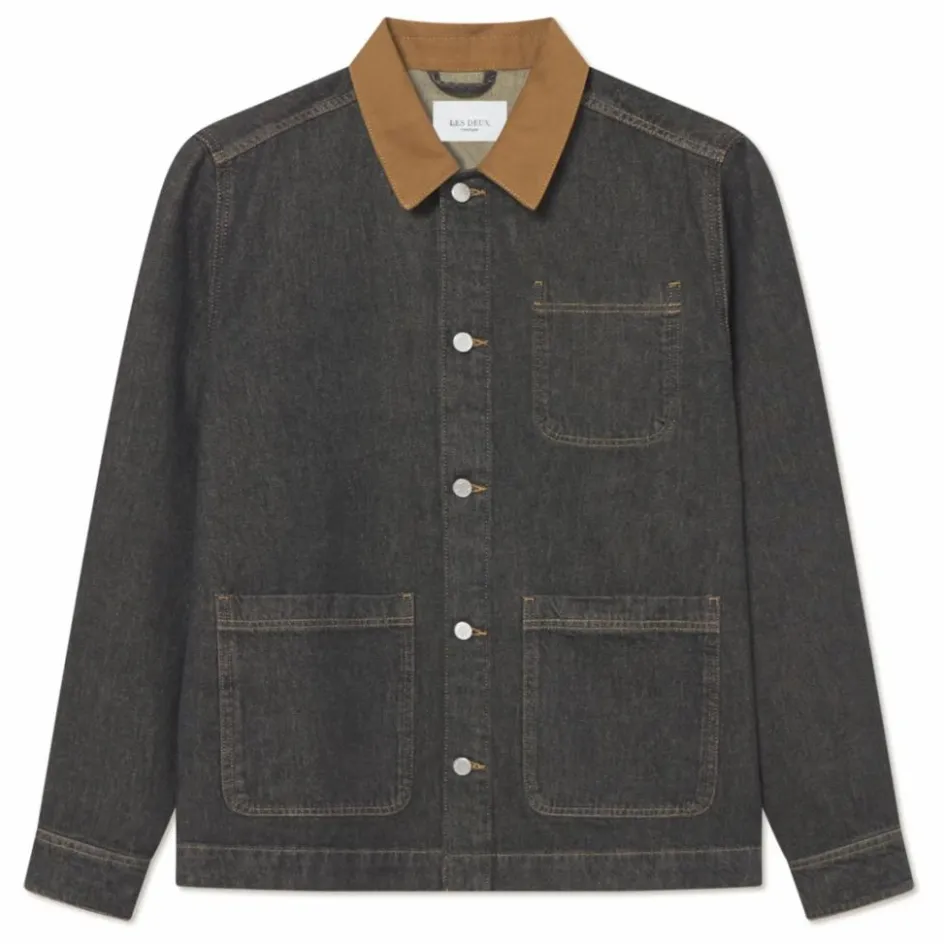 Les Deux Surchemise Denim Layton ||Homme Doudounes, Parkas, Vestes