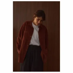 Marlot Paris Sur-Chemise Paola Velours Côtelé - Collection Femme ||Femme Blouses, Chemises