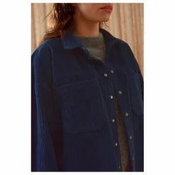 Sur-Chemise Paola Velours Côtelé - Collection Femme | Femme Blouses, Chemises