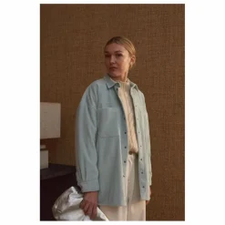 Online Sur-Chemise Paola Velours Côtelé - Collection Femme | Femme Blouses, Chemises