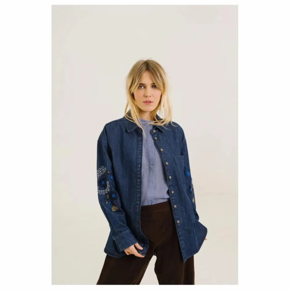 New Sur-Chemise Rupina Asha | Femme Blouses, Chemises