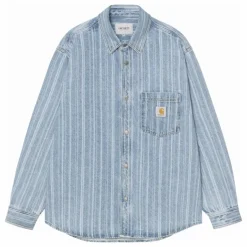 Online Sur-Chemise Rylan Hampton Rayée | Homme T-Shirts, Chemises|T-Shirts, Chemises