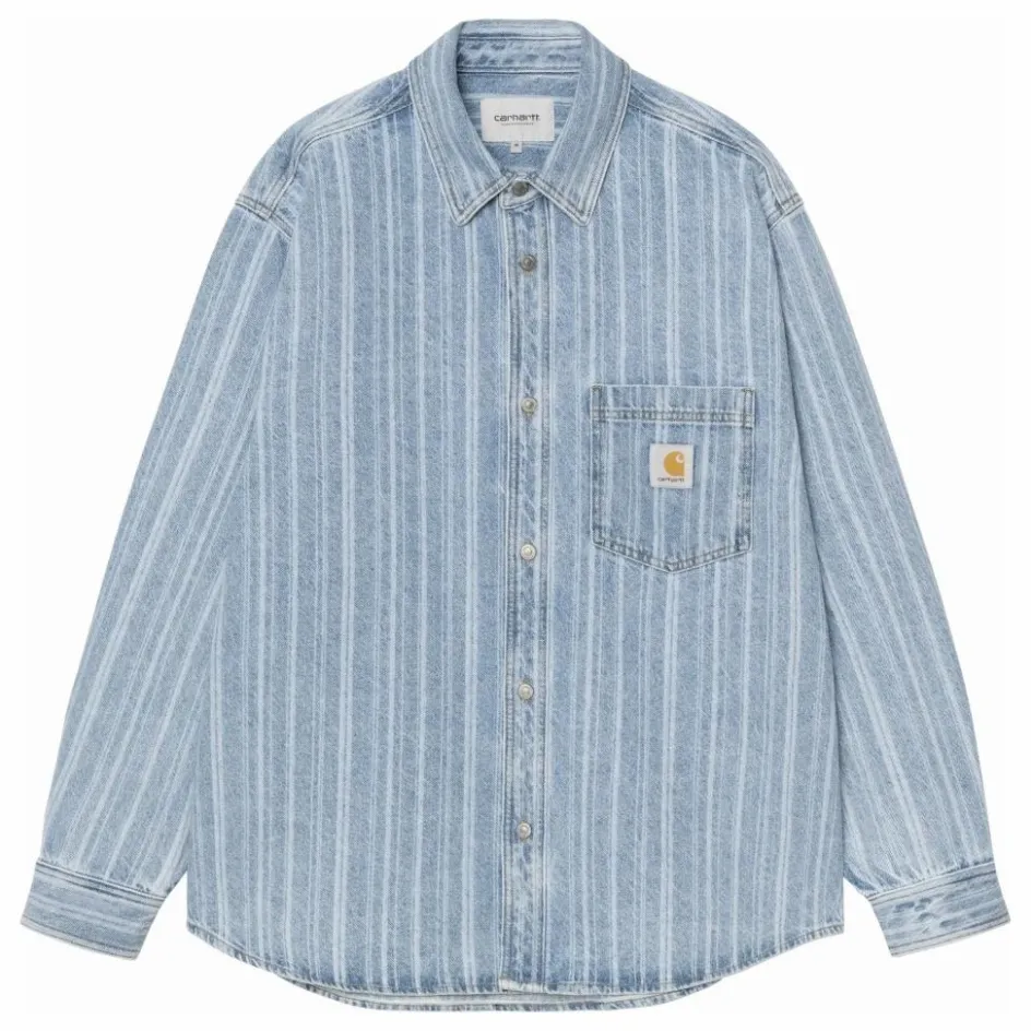Online Sur-Chemise Rylan Hampton Rayée | Homme T-Shirts, Chemises|T-Shirts, Chemises