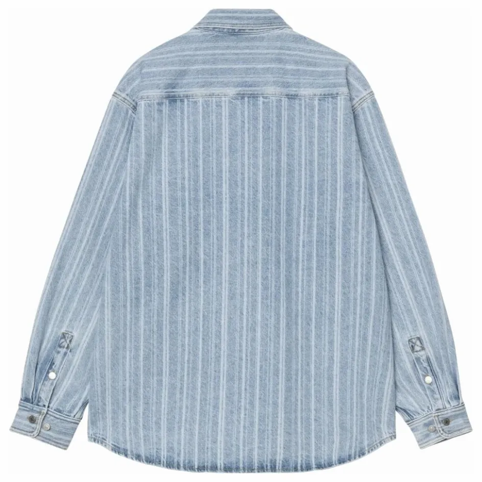 Online Sur-Chemise Rylan Hampton Rayée | Homme T-Shirts, Chemises|T-Shirts, Chemises