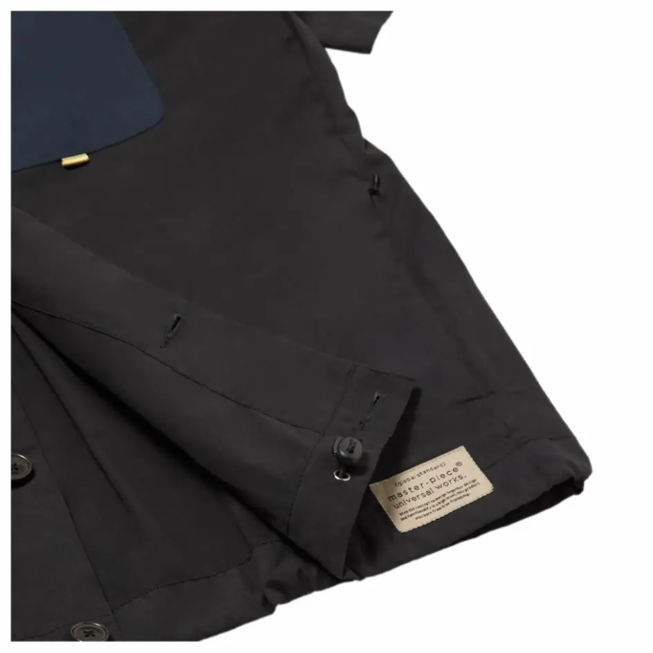 Discount Universal Works Surchemise Tech Fibres Recyclées | Noir