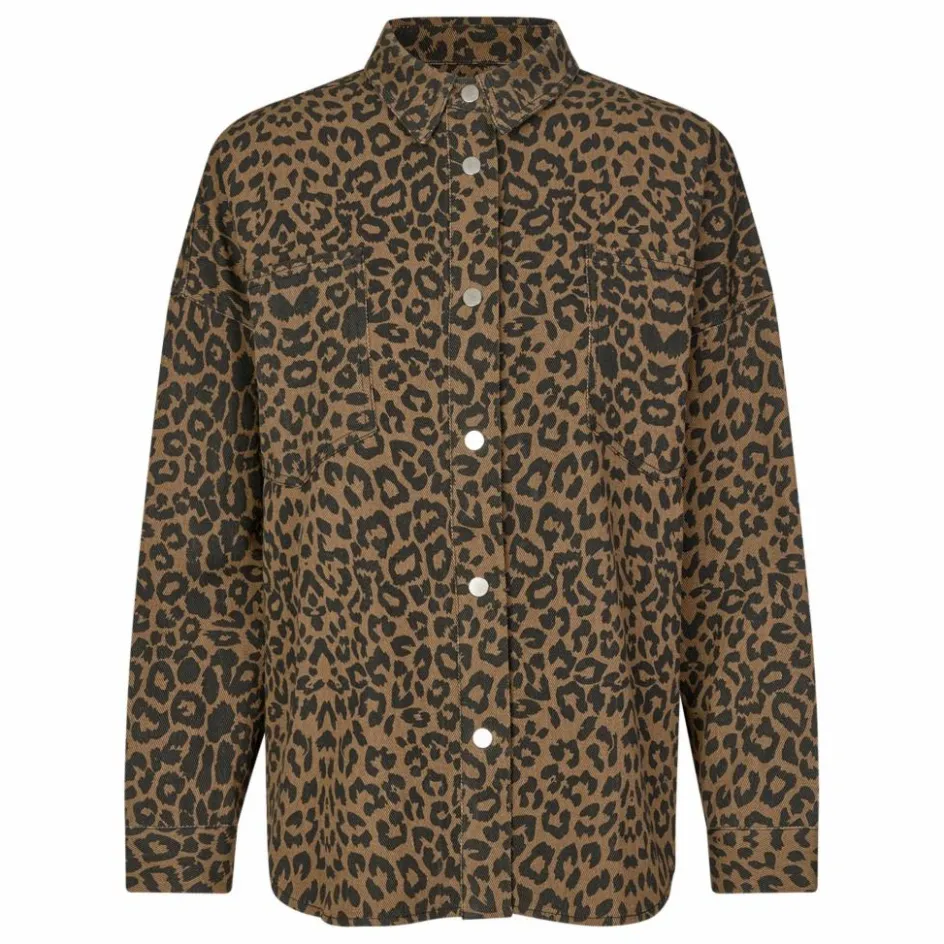 Lollys Laundry Sur-Chemise Veida Léopard ||Femme Blouses, Chemises