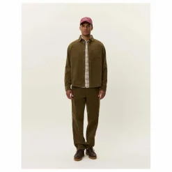 New Les Deux Surchemise Velours Côtelé Cody | Olive