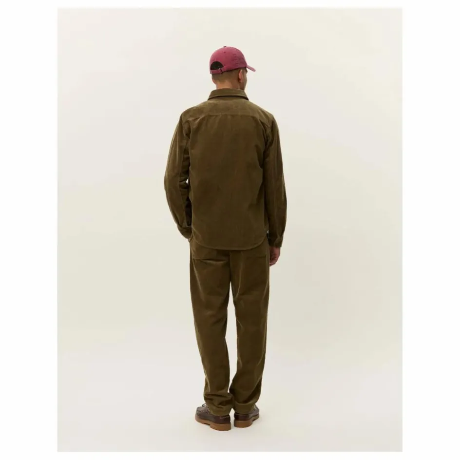 New Les Deux Surchemise Velours Côtelé Cody | Olive