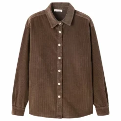 Femme American Vintage Blouses, Chemises*Sur-Chemise Velours Côtelé Padow |