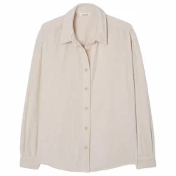 American Vintage Sur-Chemise Velours Côtelé Padow ||Femme Blouses, Chemises