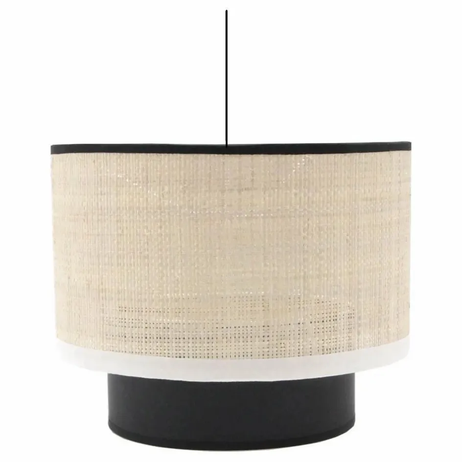 Maison Sarah Lavoine Suspension Eclipse en rabane || Luminaires