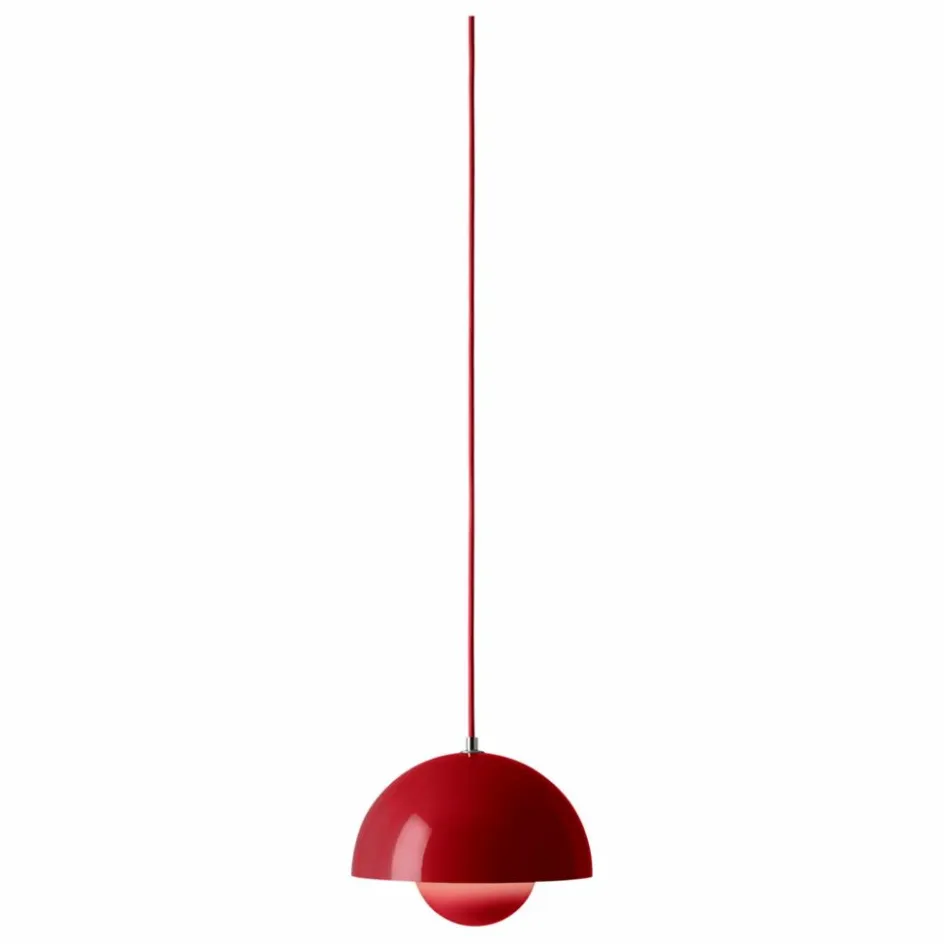 & Tradition Suspension Flowerpot VP1, Verner Panton, 1968 || Luminaires