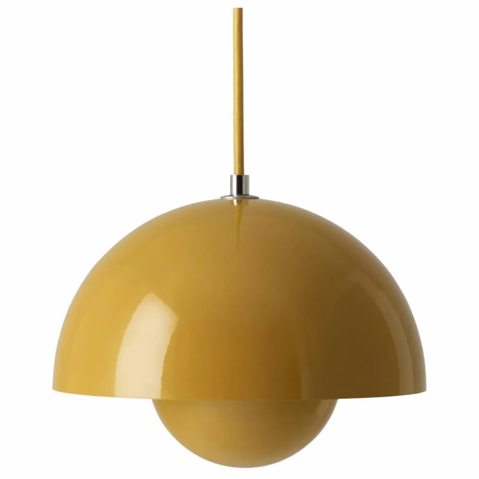 & Tradition Suspension Flowerpot VP1, Verner Panton, 1968 || Luminaires