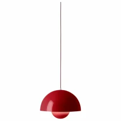 Sale & Tradition Suspension Flowerpot VP2, Verner Panton, 1968 | Rouge vermillon