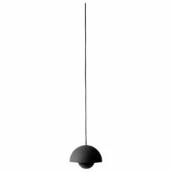 Outlet & Tradition Suspension Flowerpot VP10, Verner Panton | Noir