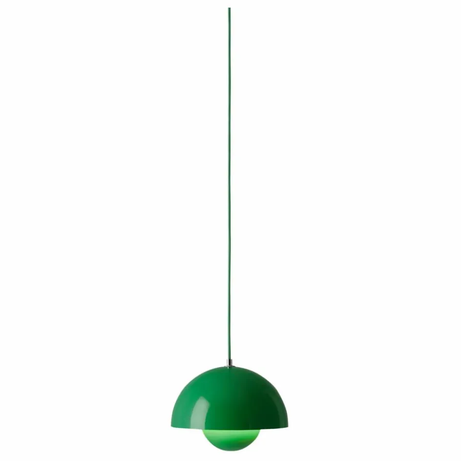 & Tradition Suspension Flowerpot VP1, Verner Panton, 1968 || Luminaires