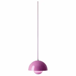 & Tradition Suspension Flowerpot VP1, Verner Panton, 1968 || Luminaires