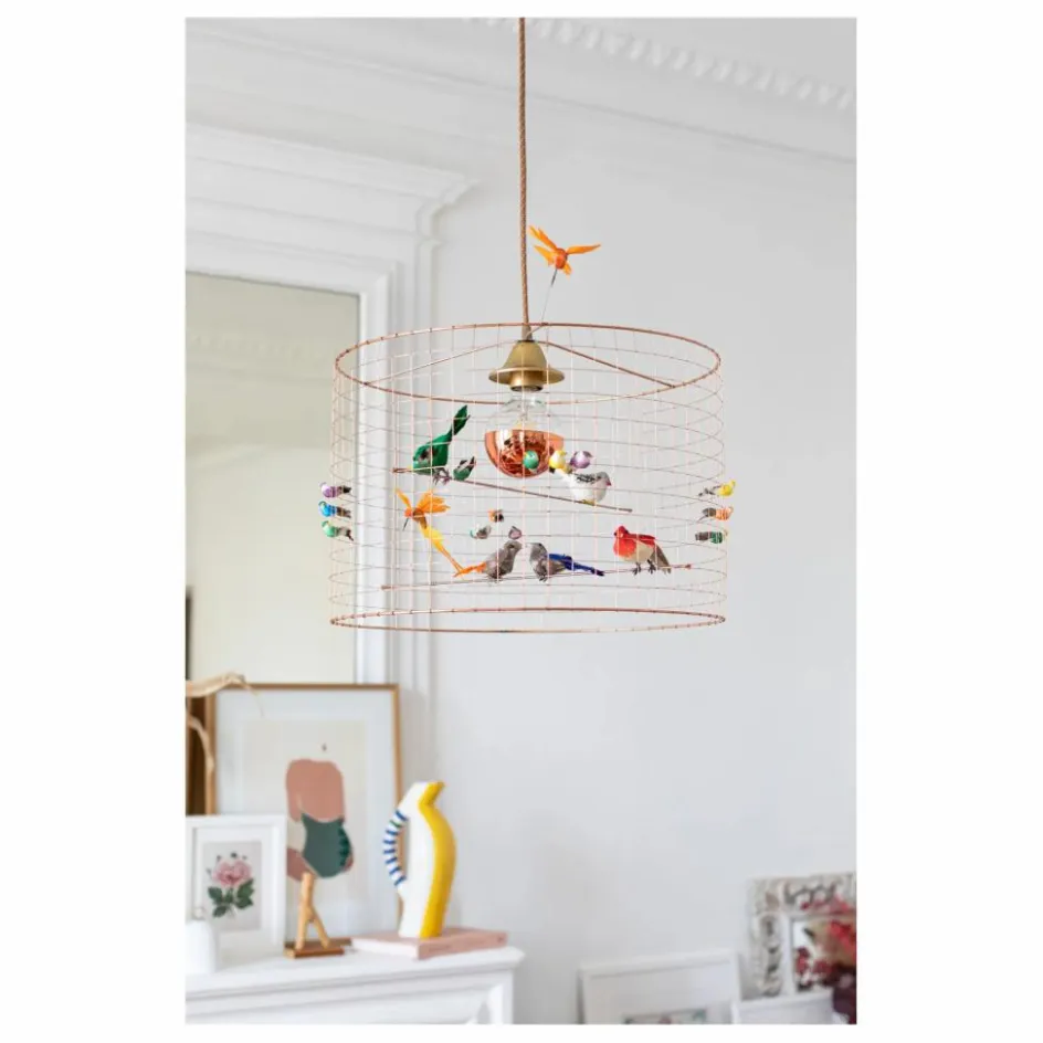 Mathieu Challières Suspension petite volière|Enfant Luminaires|Lampes, Veilleuses Enfant