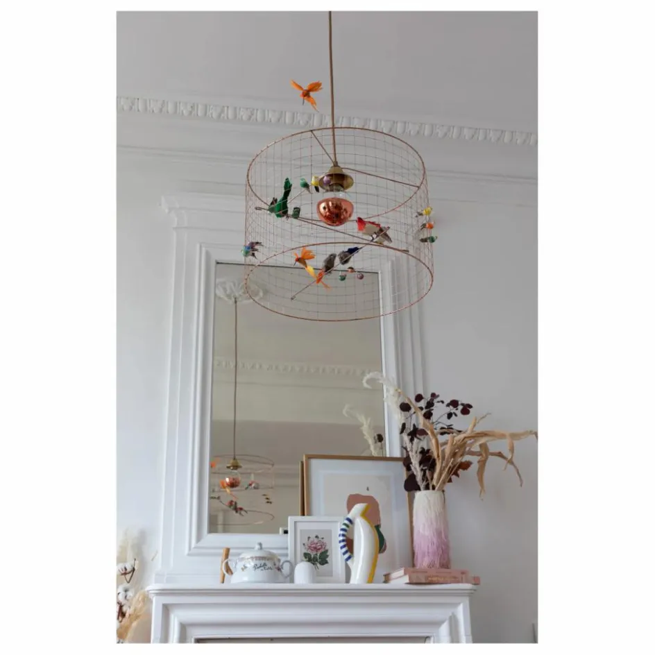 Mathieu Challières Suspension petite volière|Enfant Luminaires|Lampes, Veilleuses Enfant